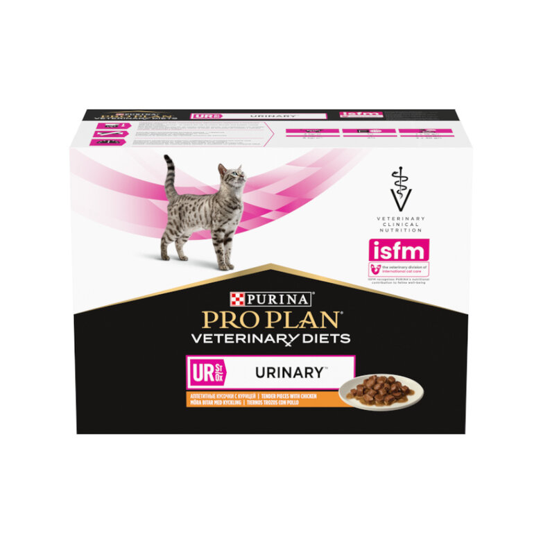 Pro Plan Veterinary Diets St/Ox Urinary Frango em Molho Saquetas para gatos – Multipack 10, , large image number null